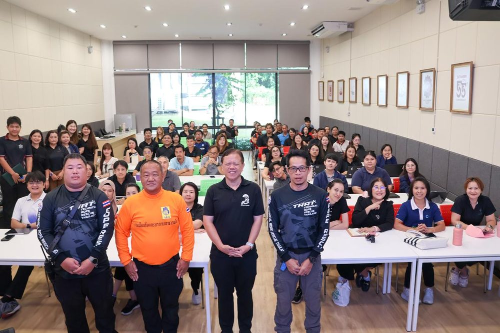 โครงการเตรียมความพร้อมกรณีเกิดภัยพิบัติอันเนื่องมาจากแผ่นดินไหวและอัคคีภัย ประจำปี 2569 การฝึกซ้อมป้องกันและอพยพหนีภัยเสมือนจริง กรณีเกิดแผ่นดินไหวและอัคคีภัย รูปที่ 1