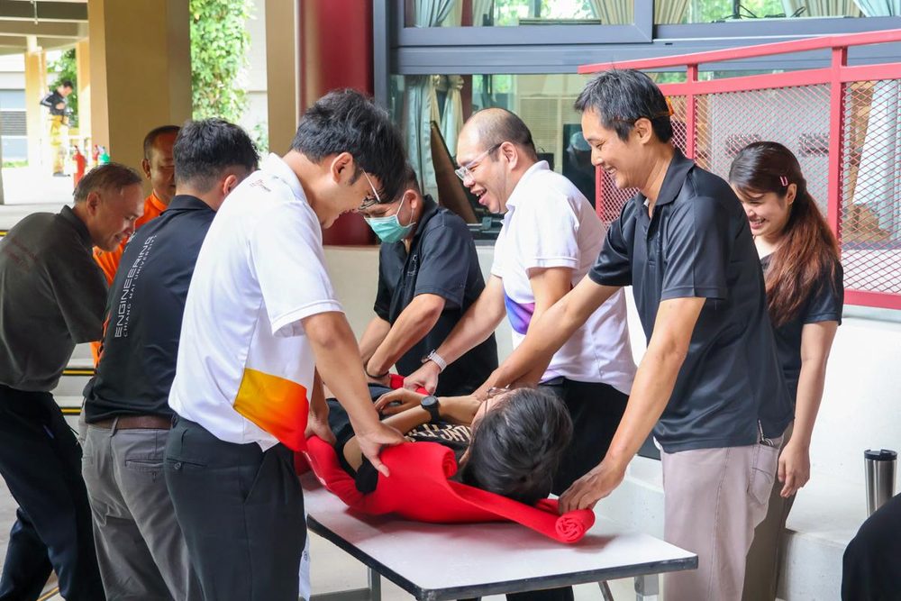 โครงการเตรียมความพร้อมกรณีเกิดภัยพิบัติอันเนื่องมาจากแผ่นดินไหวและอัคคีภัย ประจำปี 2569 การฝึกซ้อมป้องกันและอพยพหนีภัยเสมือนจริง กรณีเกิดแผ่นดินไหวและอัคคีภัย รูปที่ 5