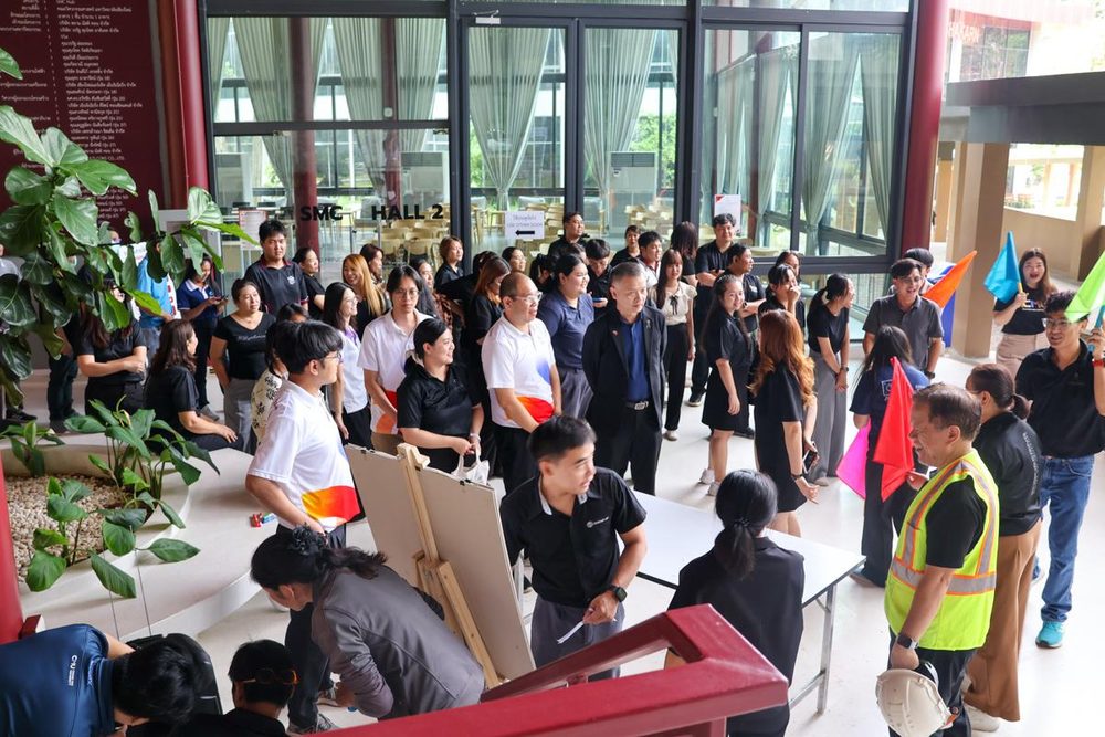 โครงการเตรียมความพร้อมกรณีเกิดภัยพิบัติอันเนื่องมาจากแผ่นดินไหวและอัคคีภัย ประจำปี 2569 การฝึกซ้อมป้องกันและอพยพหนีภัยเสมือนจริง กรณีเกิดแผ่นดินไหวและอัคคีภัย รูปที่ 6